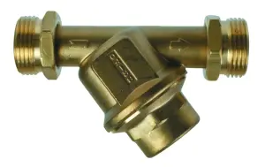 FILTRE GAZ BRONZE A VISSER MALE MALE 90 MICRONS