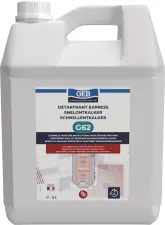 DETARTRANT LIQUIDE DES EAUX CHAUDES SANITAIRES G62 GEB