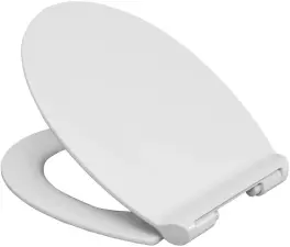 ABATTANT RESINE THERMO DURCISSABLE SOFT CLOSING ET ANTI-BACTERIEN SERIE AZUR PREMIUM SLIM SIAMP