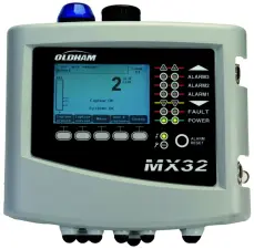 CENTRALE DE MESURE ET D'ALARME 2 VOIES POUR CHAUFFERIE OU PARKING 230 VOLTS OLDHAM