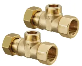 JEU DE 2 RACCORDS POUR REGUDIS OVENTROP 1344551