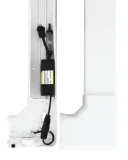 KIT FLOWATCH DESIGN AVEC GOULOTTES D'ANGLE RAL 9003 SICCOM DE05LCF300