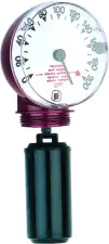 JAUGE MECANIQUE A FLOTTEUR LECTURE VERTICALE POUR CUVE A FUEL A VISSER 40X49