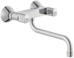 MELANGEUR EVIER MURAL BEC ORIENTABLE NF BRAVA ROCA