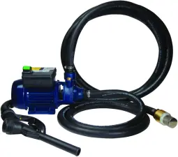 POMPE DE TRANSFERT FONTE ELECTRIQUE POUR HYDROCARBURES 230 VOLTS