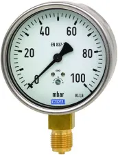 MANOMETRE SEC INDUSTRIE BASSE PRESSION A CAPSULE F2