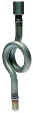 SIPHON INOX 316 TI EN COR DE CHASSE A VISSER MALE ET FEMELLE WIKA