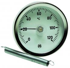 Thermomètre bimétallique Watts pour systèmes de chauffage 1/2 D 80