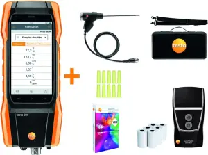 ANALYSEUR DE COMBUSTION O2 CO TESTO 3OO INITIAL