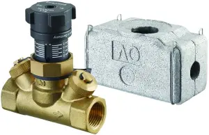 VANNE D'EQUILIBRAGE LAITON TARAUDEE FEMELLE FEMELLE PN16 HYCOCON VTZ OVENTROP