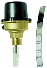 CONTROLEUR DE DEBIT A PALETTE LAITON/INOX MALE A VISSER ACS CALEFFI