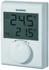 THERMOSTAT D'AMBIANCE DIGITAL RDH100 SIEMENS