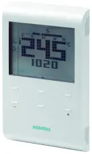 THERMOSTAT D'AMBIANCE DIGITAL PROGRAMMABLE HEBDOMADAIRE RDE100 SIEMENS