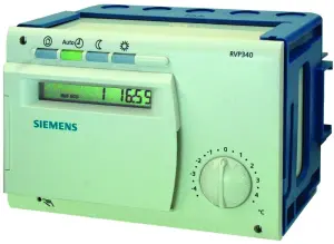 REGULATEUR DE CHAUFFAGE LOGEMENT INDIVIDUEL RVP340 SIEMENS