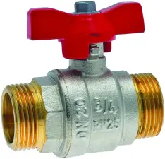 ROBINET BOISSEAU SPHERIQUE A PRESSE ETOUPE ACS MM A MANETTE PRESSOMMM