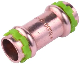 MANCHON A SERTIR CUIVRE FEMELLE FEMELLE PROFIL V SUDOPRESS