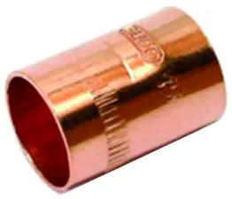 MANCHON CUIVRE A SOUDER FEMELLE FEMELLE EN 1254-1 ATG GAZ