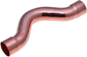 CHAPEAU DE GENDARME CUIVRE A SOUDER FEMELLE FEMELLE DYNAFLU EN 1254-1