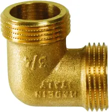 COUDE LAITON 90° A VISSER MALE MALE DYNAFLU