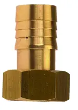 TETINE LAITON A ECROU TOURNANT FEMELLE POUR TUYAU POLYETHYLENE DYNAFLU