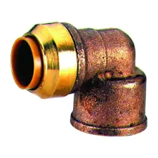 COUDE LAITON 90° INSTANTANE/FEMELLE A VISSER DEMONTABLE TECTITE