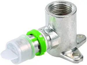 RACCORD COUDE MULTICOUCHE A PATTE DE FIXATION HAUTEUR 40MM COMAP 7473GW