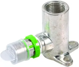 RACCORD COUDE MULTICOUCHE A PATTE DE FIXATION HAUTEUR 52 MM 7471GW