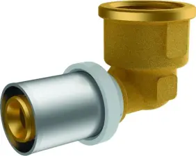 COUDE A SERTIR DYNAFLU MULTICOUCHE FEMELLE A VISSER