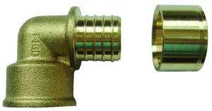 RACCORD PER A GLISSEMENT LAITON COUDE FEMELLE A VISSER DYNAFLU CGR