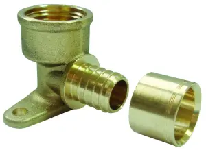 RACCORD PER A GLISSEMENT LAITON COUDE A PATTE DE FIXATION DYNAFLU CGR