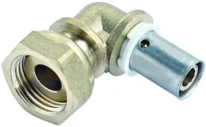 RACCORD A SERTIR PER COUDE FEMELLE ECROU TOURNANT PEXPRESS COMAP