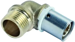 RACCORD A SERTIR PER COUDE MALE A VISSER PEXPRESS COMAP