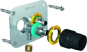 SORTIE CLOISON RACCORD PER A GLISSEMENT ROBIFIX + ENTRAXE 50 MM