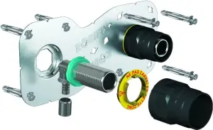 SORTIE CLOISON POUR RACCORD PER A SERTIR ROBIFIX + ENTRAXE 150 MM