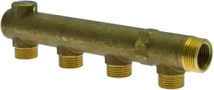 COLLECTEUR DE DISTRIBUTION LAITON A VISSER MALE SANS PURGE