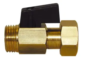 ROBINET SANITAIRE LAITON MALE FEMELLE ECROU TOURNANT POUR COLLECTEUR ACS