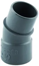 COUDE PVC 20° A COLLER MALE FEMELLE NF