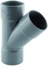 CULOTTE PVC 45° A COLLER FEMELLE FEMELLE NF