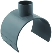 SELLE EXTENSION PVC 87° A COLLER FEMELLE NF
