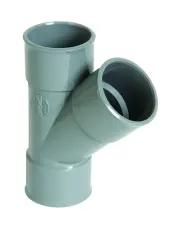 CULOTTE PVC 45° A COLLER FEMELLE FEMELLE NF NICOLL