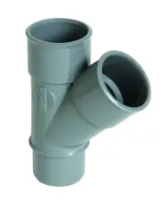 CULOTTE PVC 45° A COLLER MALE FEMELLE NF NICOLL