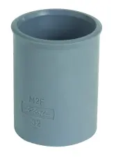 MANCHON A BUTEE PVC A COLLER FEMELLE FEMELLE NF NICOLL