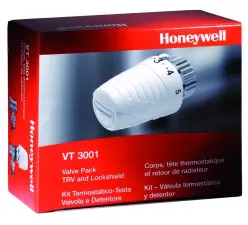 KIT RENOVATION RADIATEUR COMPRENANT CORPS ET TETE THERMOSTATIQUE ET COUDE DE REGLAGE HONEYWELL