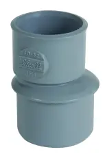 REDUCTION EXCENTREE PVC A COLLER MALE FEMELLE NF NICOLL