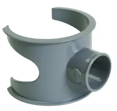 SELLE EXTENSION PVC 90° A COLLER FEMELLE NF NICOLL