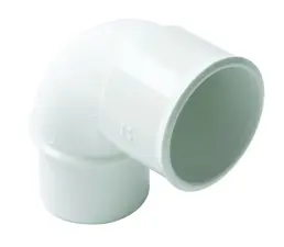 COUDE PVC BLANC 87° A COLLER MALE FEMELLE NF NICOLL