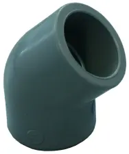 COUDE 45° PVC HT
