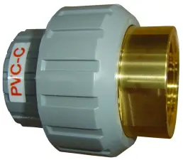 RACCORD UNION MIXTE PVC HT 3 PIECES