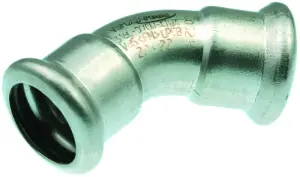 COUDE A SERTIR 45° INOX 316L FEMELLE FEMELLE XPRESS