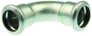 COUDE A SERTIR 90° INOX 316L FEMELLE FEMELLE XPRESS
